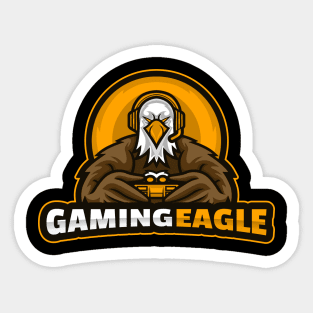 Gaming Eagle Sticker